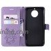 ARSUE Moto G5S Case Moto G5S Wallet Case Leather Folio Flip PU Phone Protective Case Cover with Credit Card Holder Slot and Kickstand for Motorola Moto G5S [Not For G5/G5S Plus] Butterfly Light Purple - B07FJQKGRD